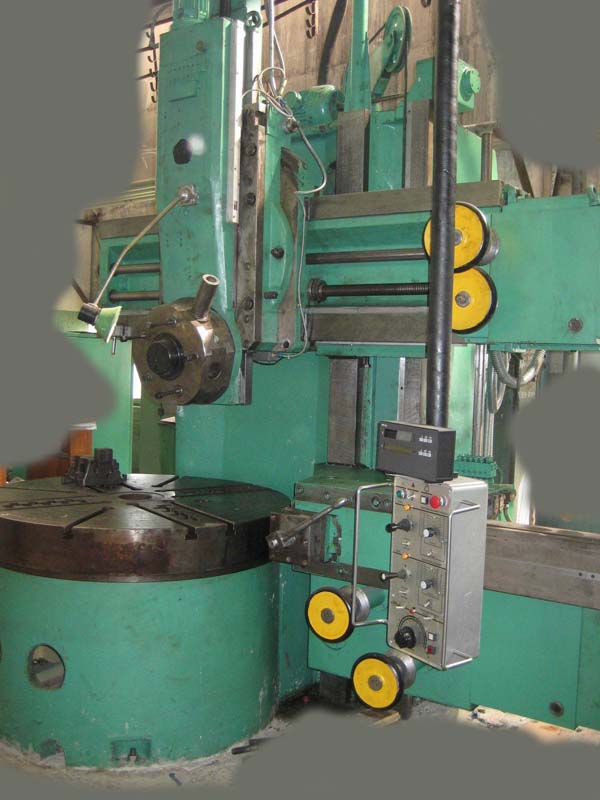 Фото токарно-карусельного верстата 1512 1512 Фото токарно-карусельного верстата 1512